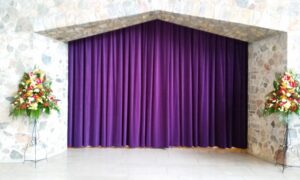 Get a velvet curtain to block out light and noise!